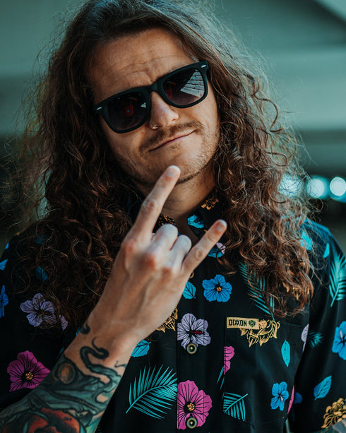 MISS MAY I PARTY SHIRT SHORT SLEEVE BUTTON UP - MENS